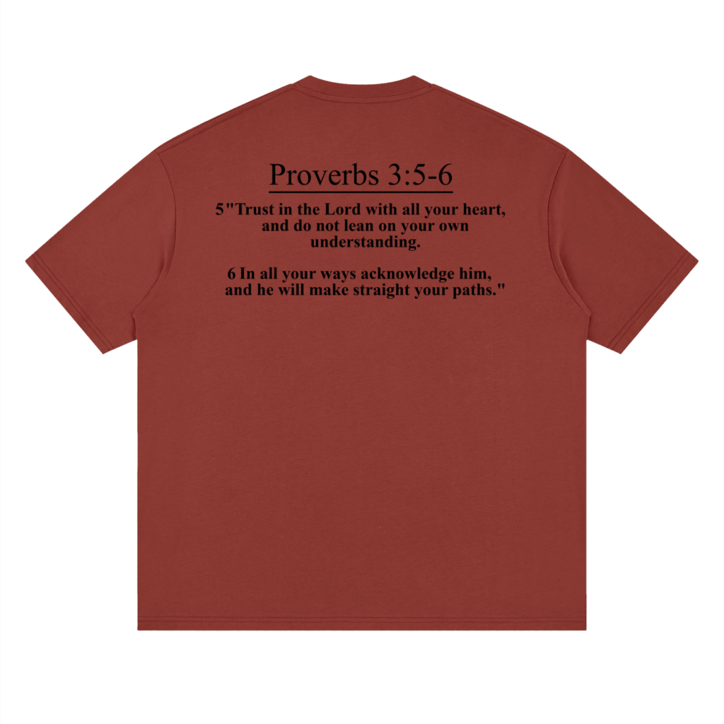 Proverbs 3:5-6 Oversized T-Shirt 12