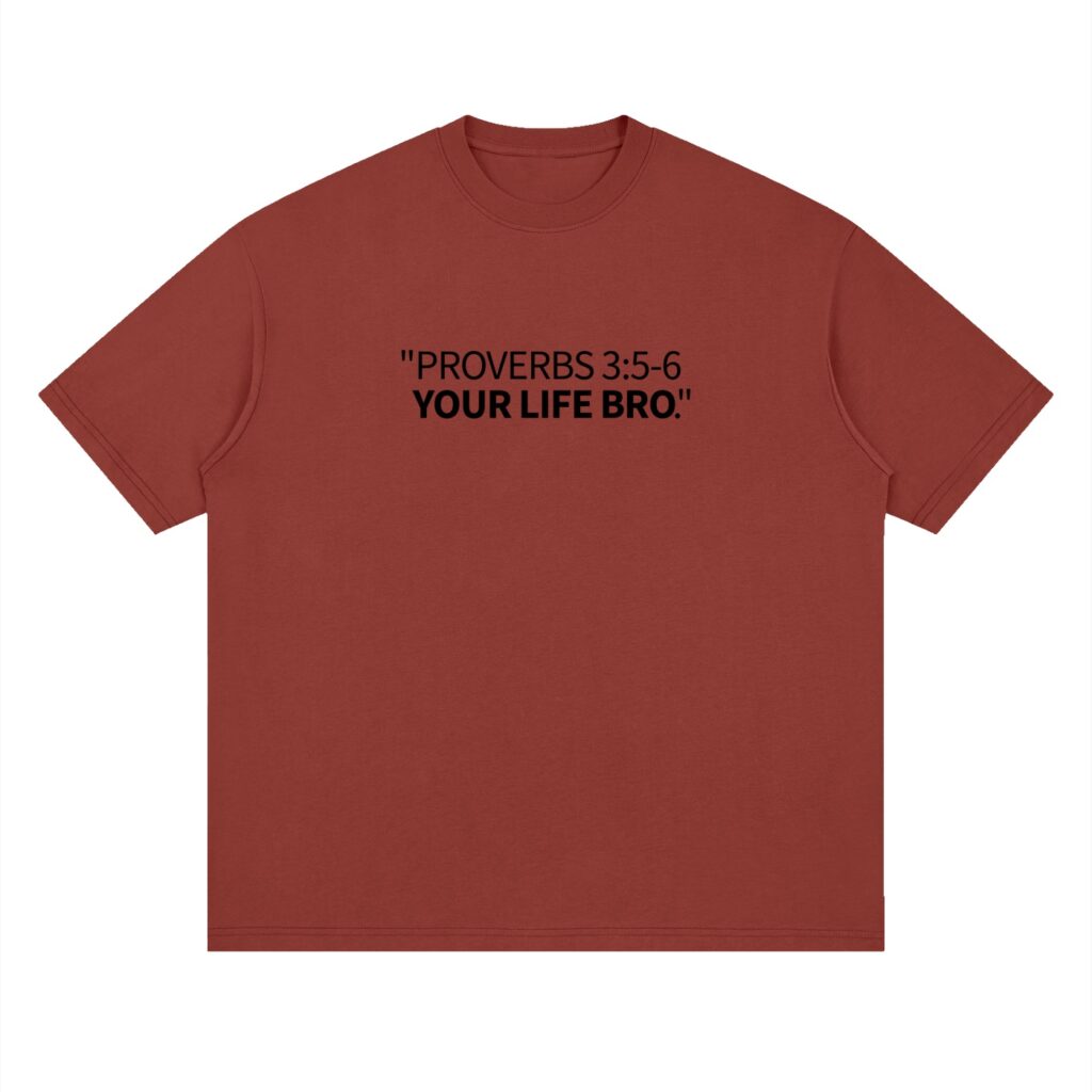 Proverbs 3:5-6 Oversized T-Shirt 11