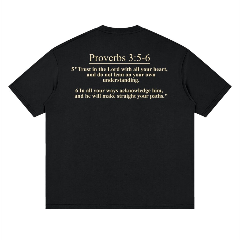 Proverbs 3:5-6 Oversized T-Shirt 2